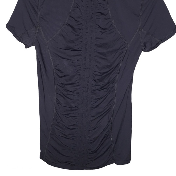 LULULEMON Breathe Deeply Muscle Tee Grey Size 8 - Picture 7 of 8